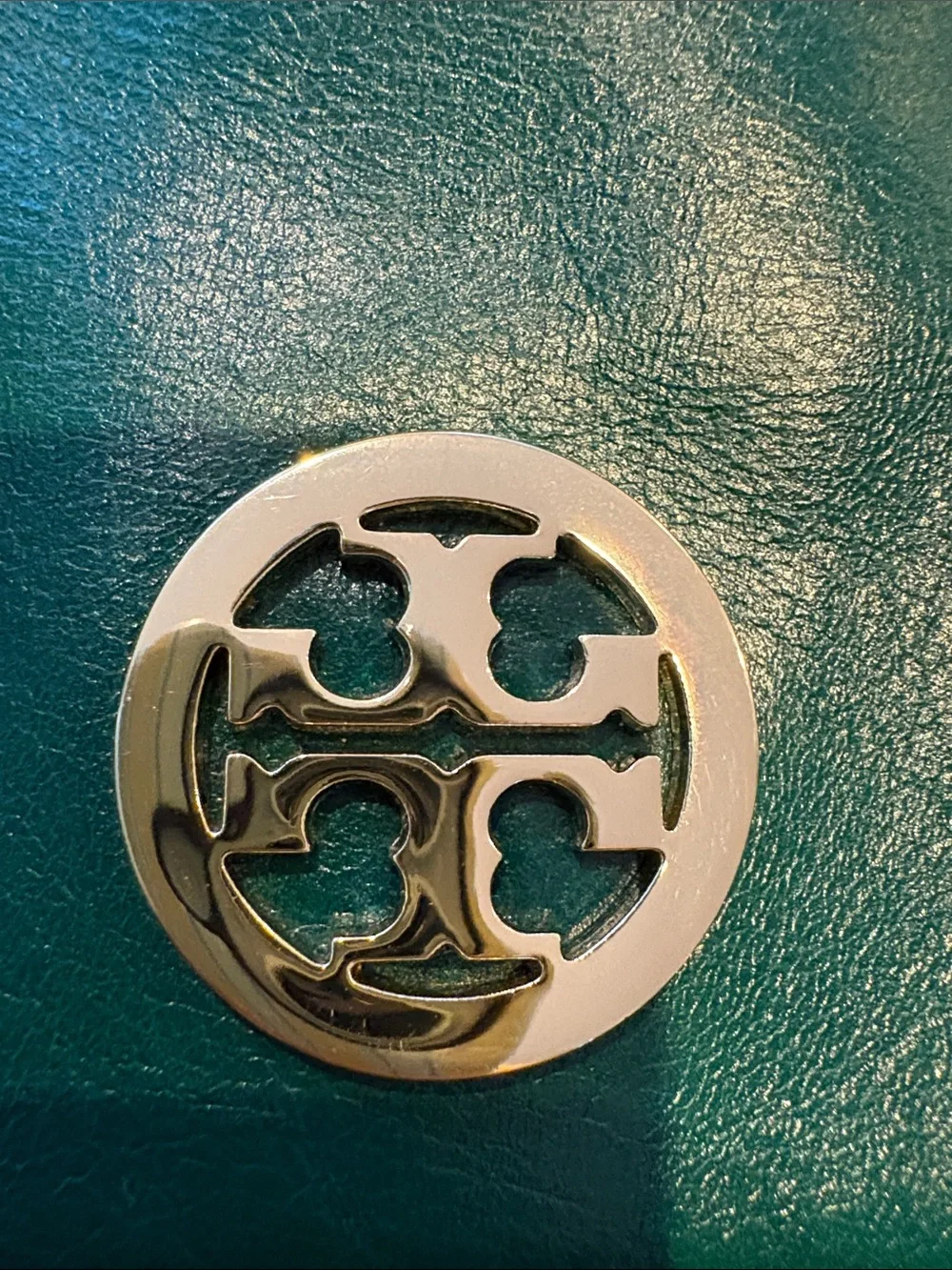 Tory Burch Green Leather Crossbody/shoulder Bag